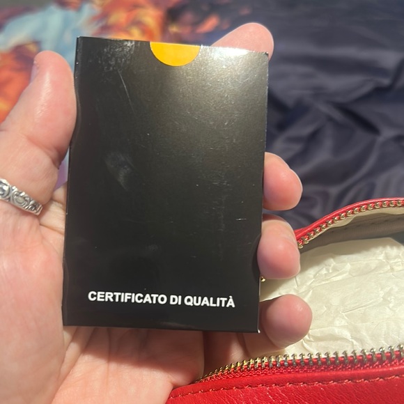 NWT Valentino Red Leather Crossbody Bag - Picture 8 of 14